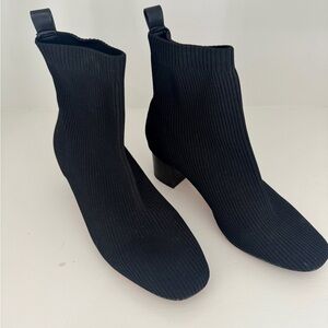 Joie x Revolve Neely Black Knit
Stretchy Block Heel Sock Ankle Boot